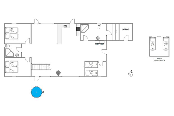 Ferienhaus K6926 in Klevevej 41F, Lodbjerg Hede - Bild #13