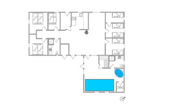 Ferienhaus K6959 in Brunbjergvej 61, Lodbjerg Hede - Bild #13