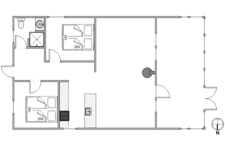 Sommerhus KK1018 på Sivsangervej 13, Lodbjerg Hede - Billede #13