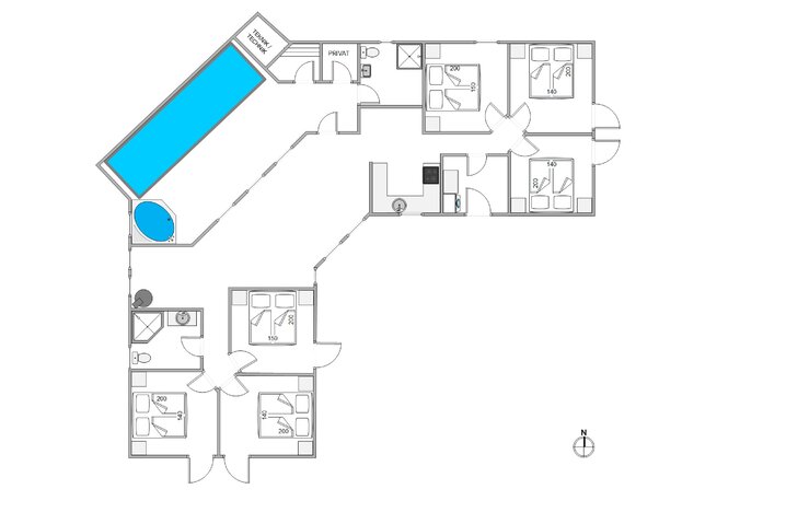 Ferienhaus KK1101 in Risbjergvej 50, Lodbjerg Hede - Bild #13