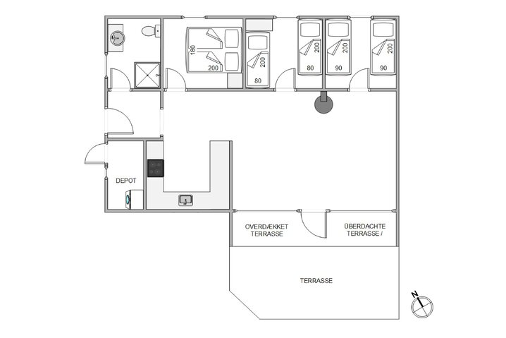 Ferienhaus KK1120 in Bøgealle 3, Lodbjerg Hede - Bild #13