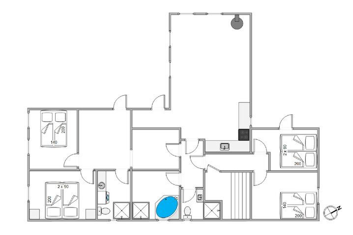 Ferienhaus KK1151 in Gransangervej 18, Lodbjerg Hede - Bild #13