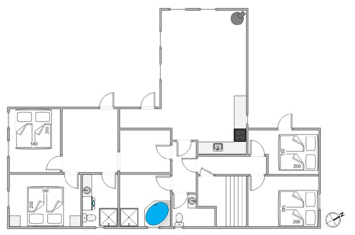 Ferienhaus KK1151 in Gransangervej 18, Lodbjerg Hede - Bild #5