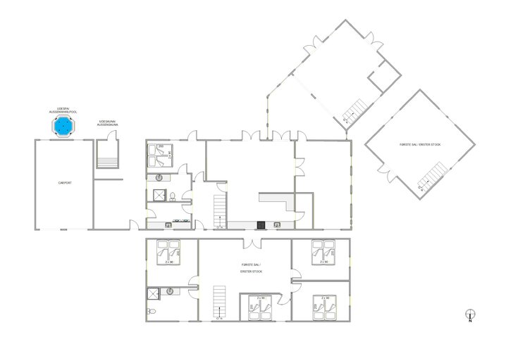 Ferienhaus KK1178 in Søndervig Landevej 9, Holmsland - Bild #13
