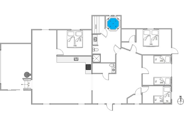 Ferienhaus KW1368 in Tranebærvej 13, Lodbjerg Hede - Bild #13