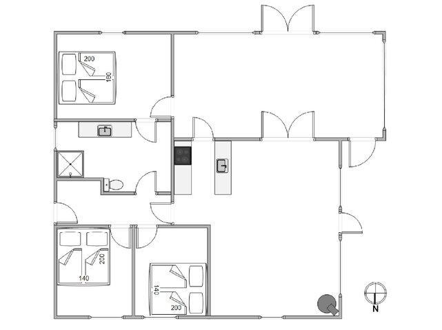 Ferienhaus KW1377 in Risbjergvej 36, Lodbjerg Hede - Bild #13