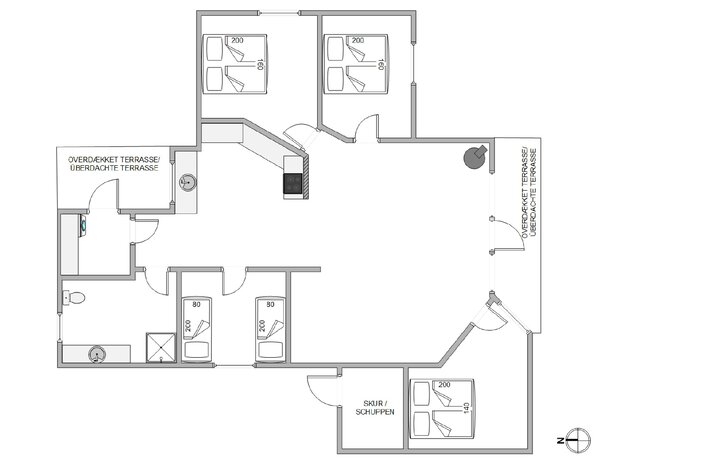 Ferienhaus KW1379 in Rørsangervej 40, Lodbjerg Hede - Bild #13