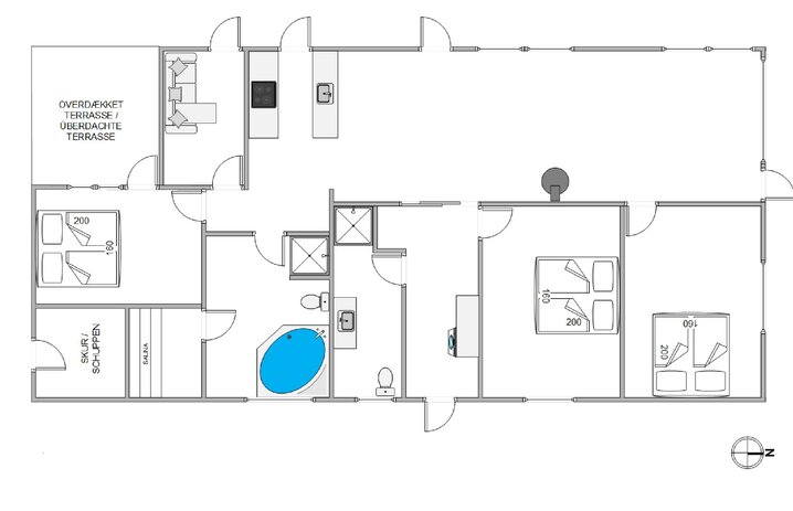 Ferienhaus KW1380 in Klevevej 41B, Lodbjerg Hede - Bild #13