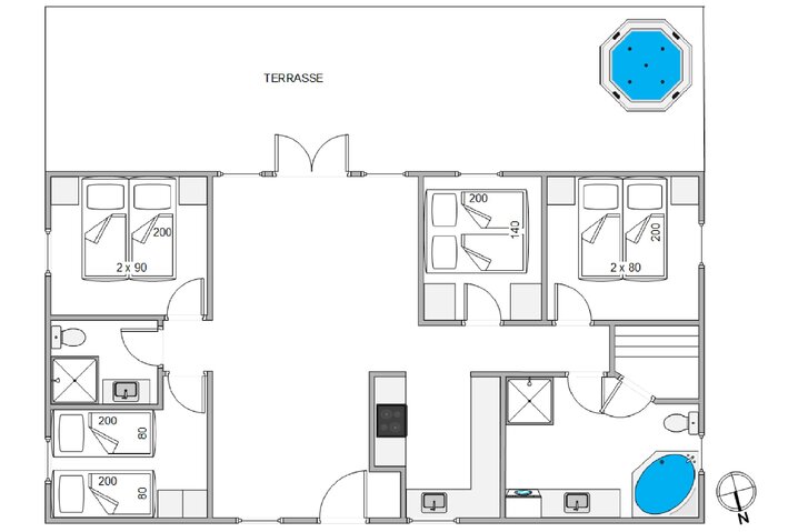 Ferienhaus L6016 in Kornbjergvej 2, Vester Husby - Bild #13