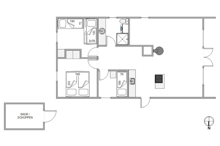 Ferienhaus L6020 in Bækbyvej 53, Vester Husby - Bild #13