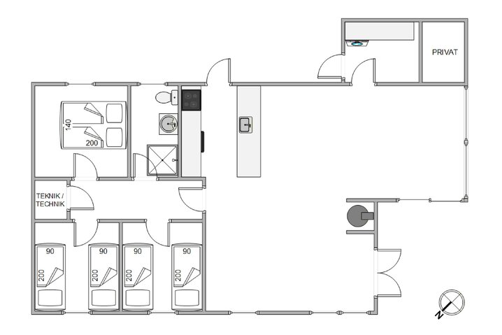 Ferienhaus L6071 in Hagevej 160, Fjand - Bild #13