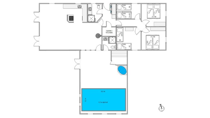 Ferienhaus L6081 in Bækbyvej 74, Vester Husby - Bild #13