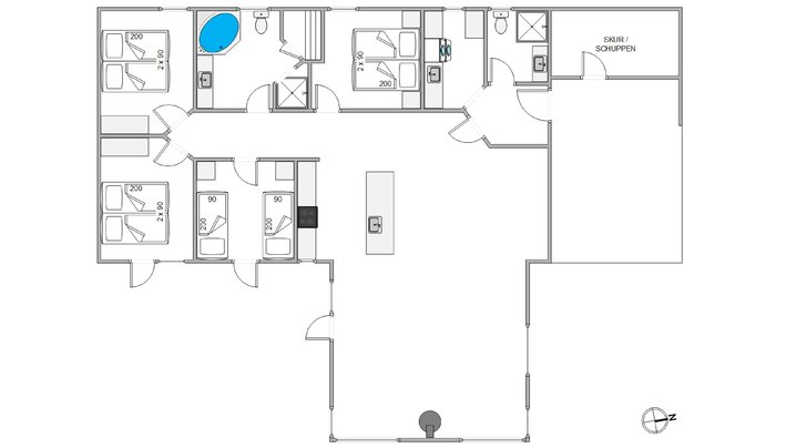 Ferienhaus L6098 in Hjelmevej 5, Thorsminde - Bild #13