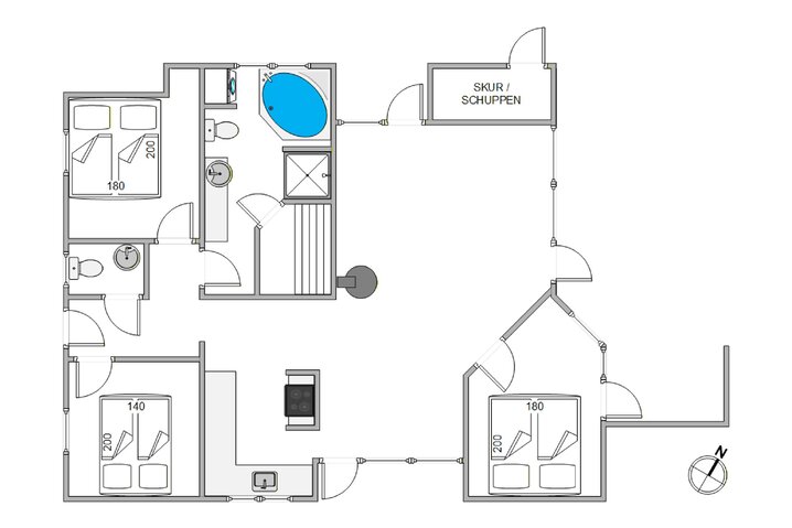 Ferienhaus L6293 in Klitengene 3, Thorsminde - Bild #13