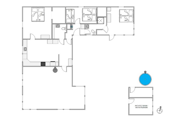 Sommerhus L6605 på Vesterhavsgade 28, Thorsminde - Billede #13