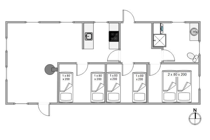 Ferienhaus L6648 in Bækbyvej 107, Vester Husby - Bild #13