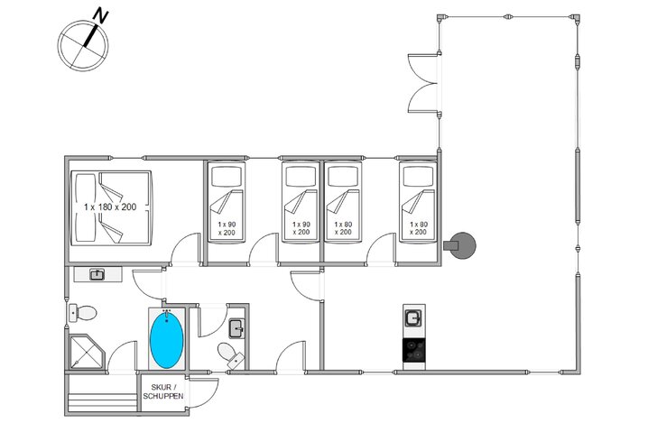 Ferienhaus L6788 in Hagevej 156, Fjand - Bild #13