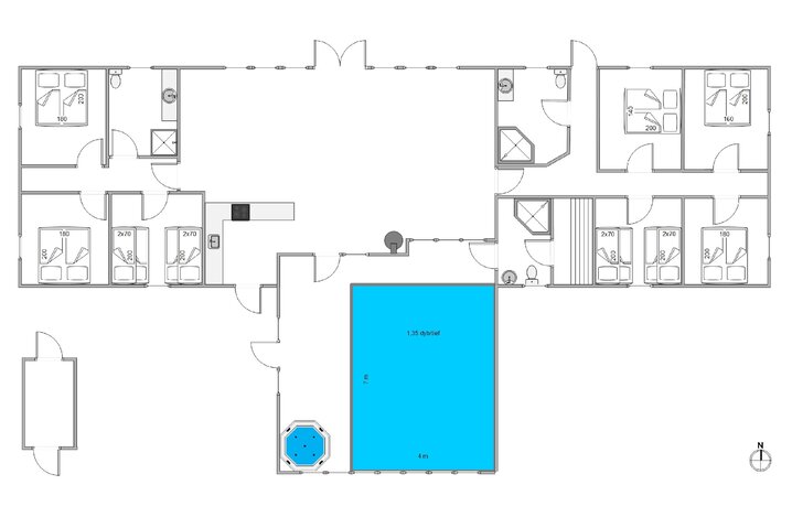 Ferienhaus L6970 in Bækbyvej 64, Husby - Bild #13