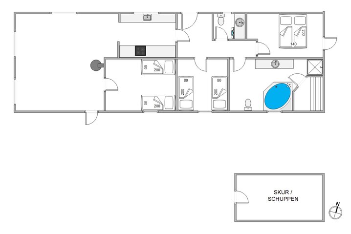 Sommerhus LL1011 på Vester Mosevej 86, Husby - Billede #13