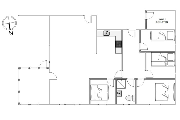 Ferienhaus LL1016 in Hagevej 191, Fjand - Bild #13