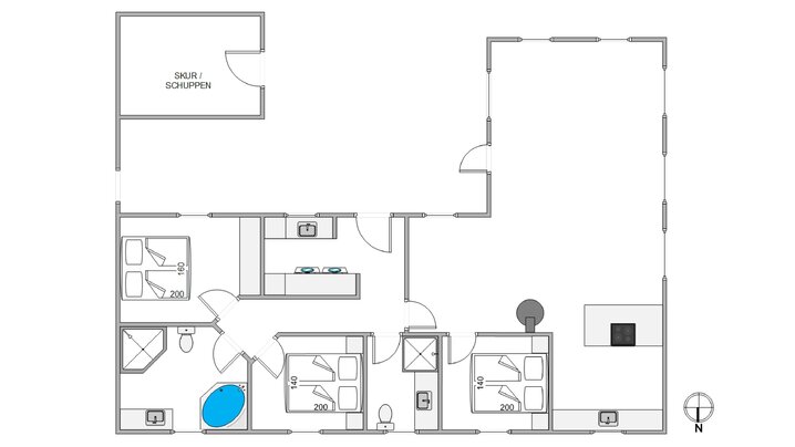 Ferienhaus LL1021 in Svollingvej 48B, Husby - Bild #13