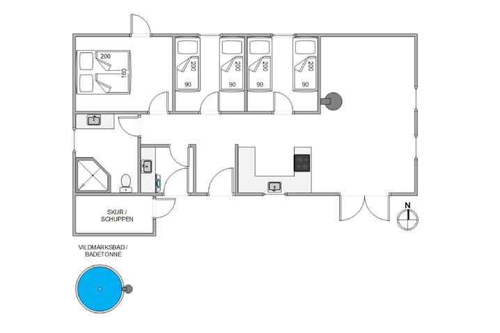 Ferienhaus LL1084 in Vester Mosevej 80, Husby - Bild #13