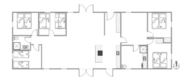 Ferienhaus LL1125 in Dommersøvej 33, Vester Husby - Bild #13