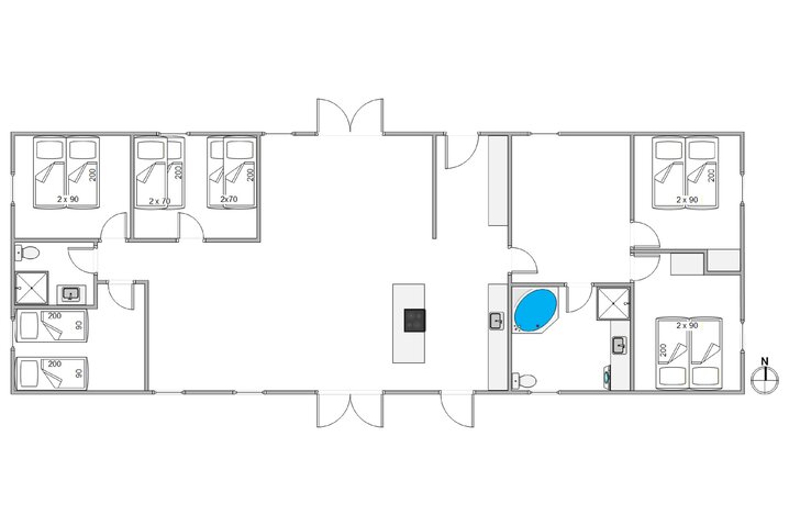 Sommerhus LL1125 på Dommersøvej 33, Vester Husby - Billede #13
