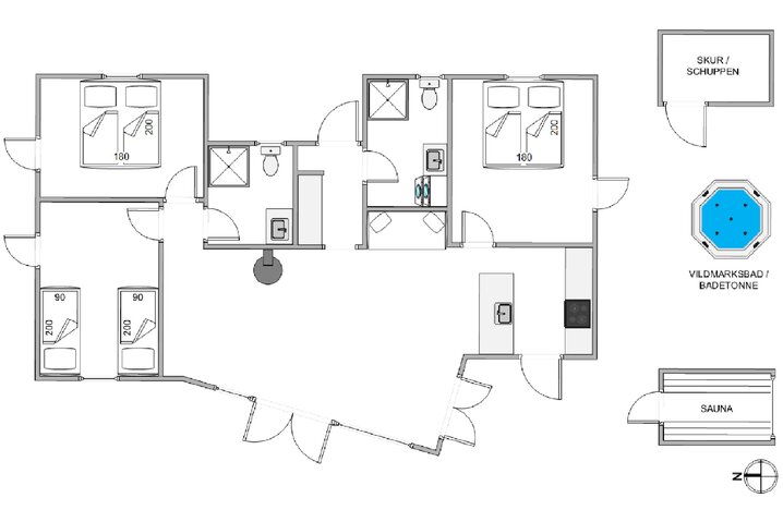 Ferienhaus LL1134 in Hagevej 15, Fjand - Bild #13