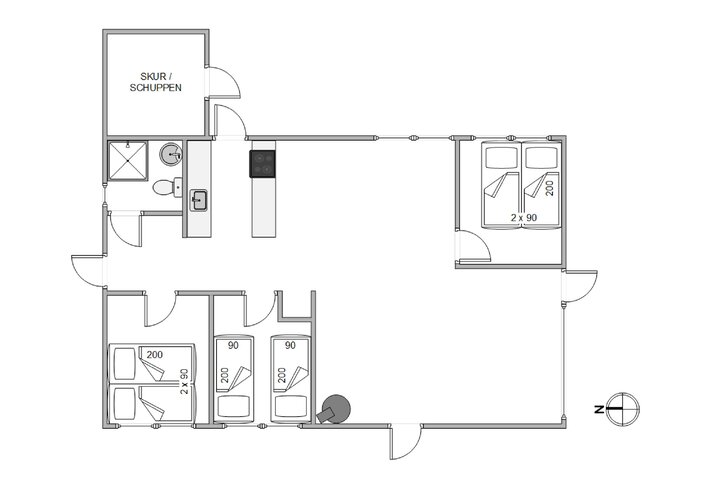 Ferienhaus i0031 in Nordsøvej 98, Søndervig - Bild #5