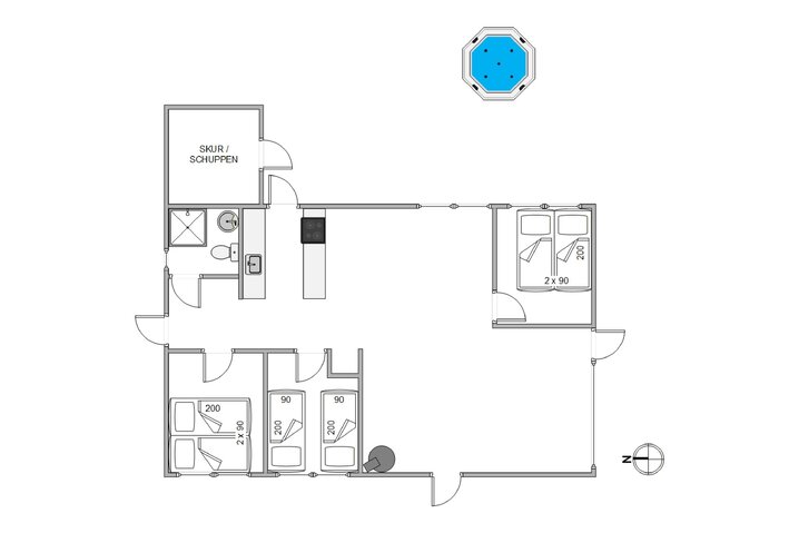 Sommerhus i0031 på Nordsøvej 98, Søndervig - Billede #13