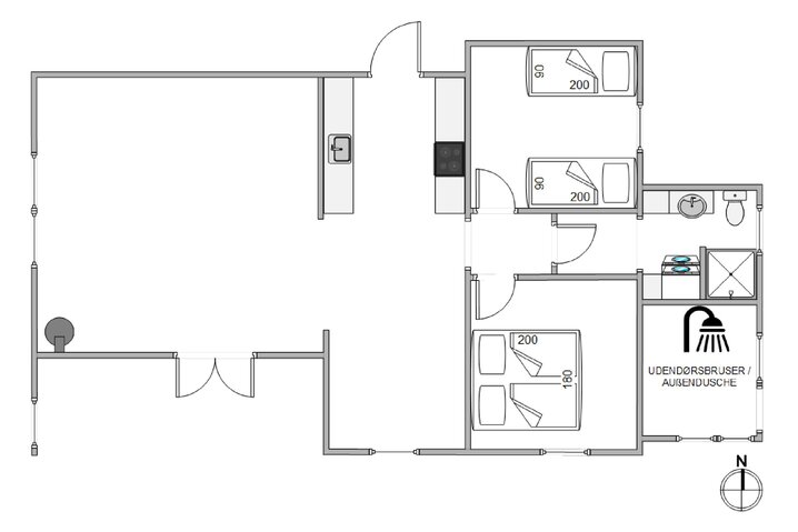 Ferienhaus i0101 in Lyngen 15, Søndervig - Bild #13