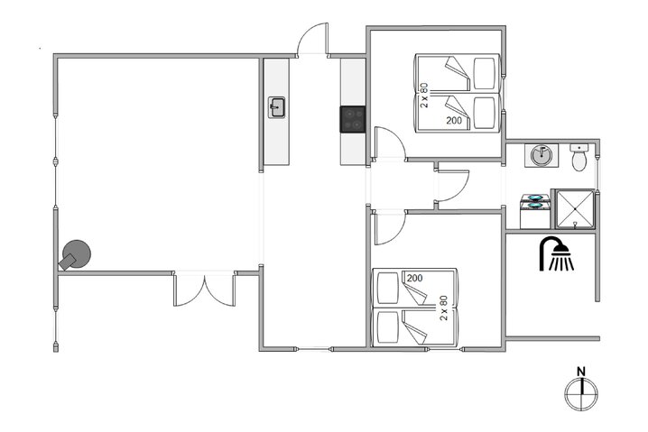 Sommerhus i0101 på Lyngen 15, Søndervig - Billede #13