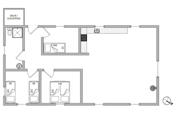 Ferienhaus i0106 in Hvidbjergvej 99, Søndervig - Bild #13