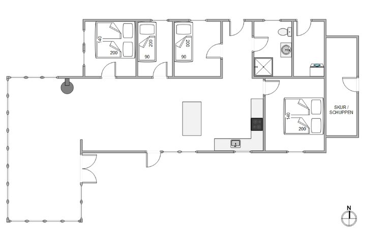 Ferienhaus i0108 in Fortunavej 5, Søndervig - Bild #13