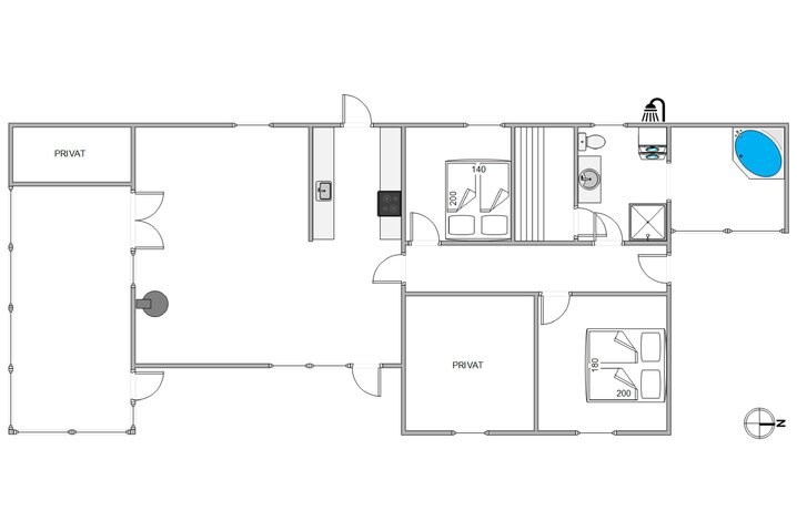 Ferienhaus i0136 in Hjelmevej 133, Søndervig - Bild #13