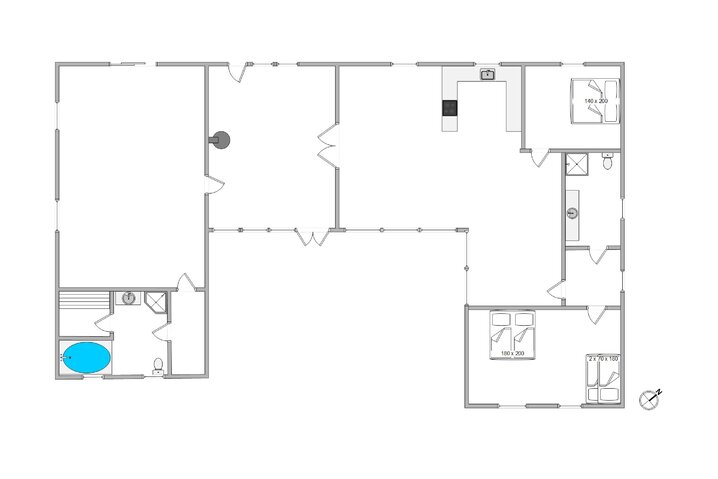 Ferienhaus i0147 in Hjelmevej 17, Søndervig - Bild #13