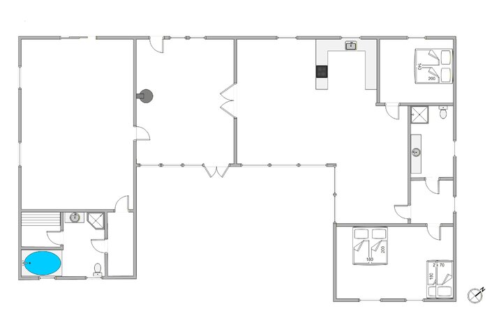 Sommerhus i0147 på Hjelmevej 17, Søndervig - Billede #5