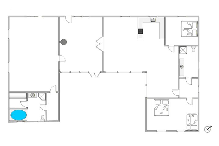 Sommerhus i0147 på Hjelmevej 17, Søndervig - Billede #5