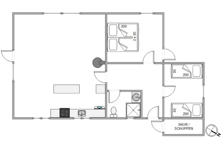 Sommerhus i0166 på Nordsøvej 241, Søndervig - Billede #13