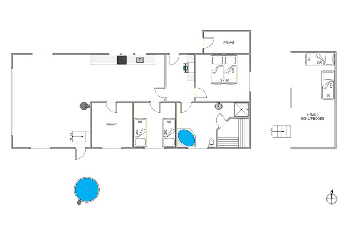 Ferienhaus i0238 in Frans Julius Vej 21, Søndervig - Bild #13