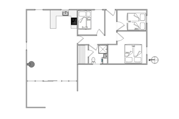 Ferienhaus i0241 in Hvidbjergvej 101, Søndervig - Bild #13