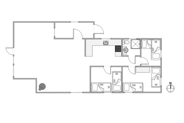 Ferienhaus i0242 in Lodbergsvej 181, Søndervig - Bild #13