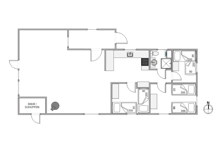 Ferienhaus i0242 in Lodbergsvej 181, Søndervig - Bild #13