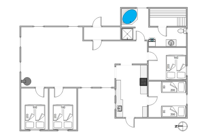 Sommerhus i0263 på Hjelmevej 141, Søndervig - Billede #13