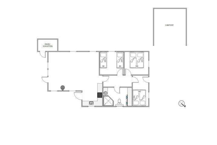 Sommerhus i0275 på P Snejkers Vej 31, Søndervig - Billede #13