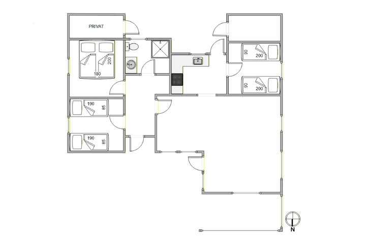 Sommerhus i0284 på Nordsøvej 480, Søndervig - Billede #13