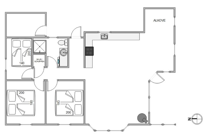 Sommerhus i6024 på Holmsborgvej 19, Søndervig - Billede #13