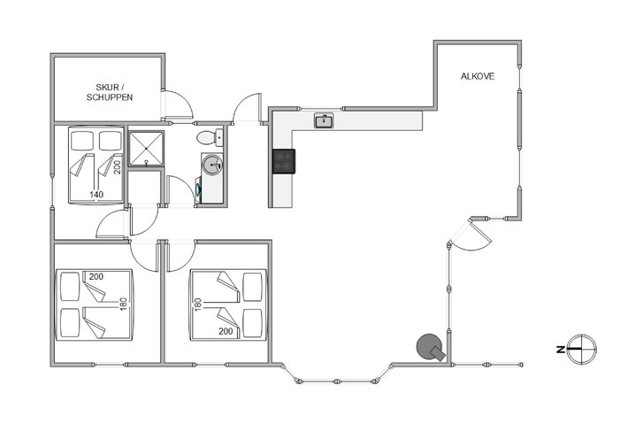 Ferienhaus i6024 in Holmsborgvej 19, Søndervig - Bild #13