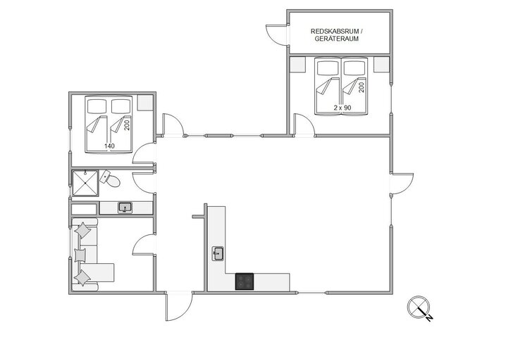 Ferienhaus i6034 in Jens Jensens Vej 28, Søndervig - Bild #5
